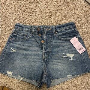 Wild Fable Distressed Blue Jean Shorts